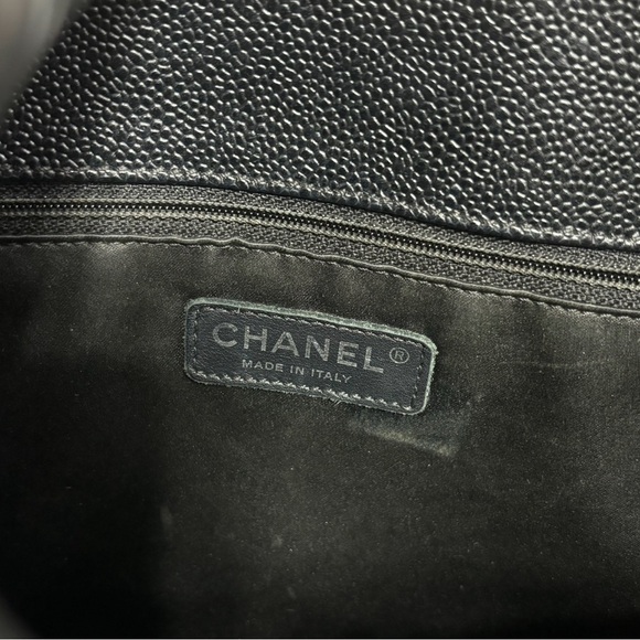 CHANEL Quilted Caviar CC Grand Shopping Tote - Picture 13 of 16